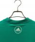 中古・古着 adidas (アディダス) 90s adidas プリント半袖カットソー グリーン サイズ:SIZE M 未使用品：3000円