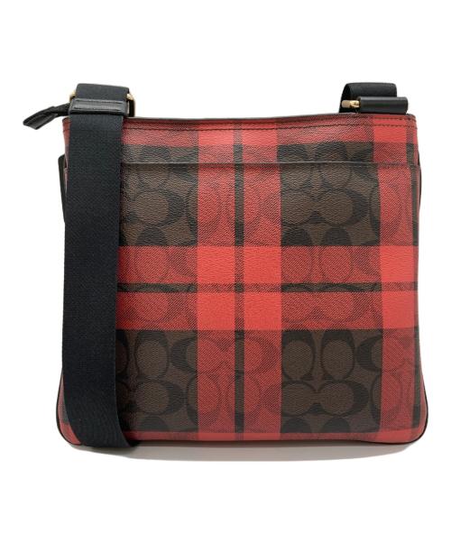 COACH（コーチ）COACH (コーチ) ショルダーバッグ レッドの古着・服飾アイテム