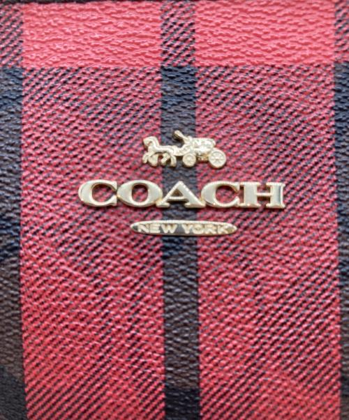 COACH（コーチ）COACH (コーチ) ショルダーバッグ レッドの古着・服飾アイテム