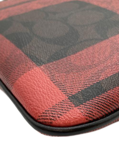 COACH（コーチ）COACH (コーチ) ショルダーバッグ レッドの古着・服飾アイテム