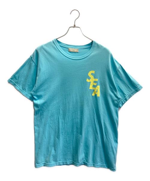 WIND AND SEA（ウィンダンシー）WIND AND SEA (ウィンダンシー) Tシャツ スカイブルー サイズ:Lの古着・服飾アイテム