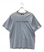 P.A.M. PERKS AND MINIパム / パークスアンドミニ）の古着「Tシャツ」｜スカイブルー