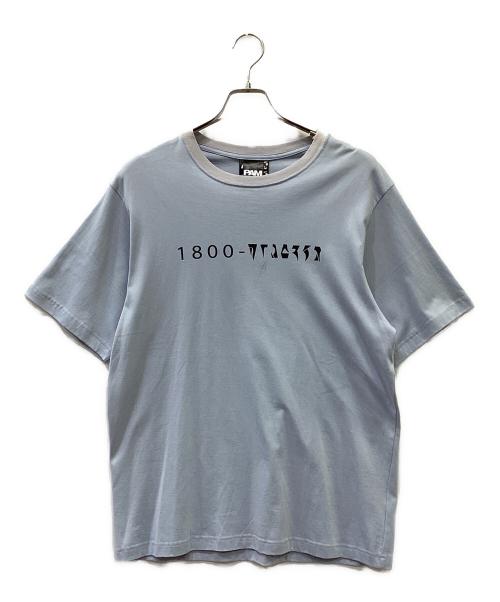P.A.M. PERKS AND MINI（パム / パークスアンドミニ）P.A.M. PERKS AND MINI (パム / パークスアンドミニ) Tシャツ スカイブルー サイズ:Lの古着・服飾アイテム
