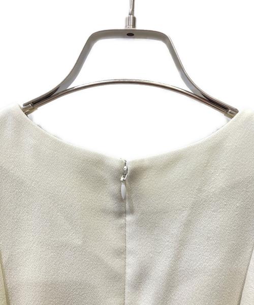 Snidel（スナイデル）Snidel (スナイデル) ジョーゼットミニフレアワンピース ホワイト サイズ:Sの古着・服飾アイテム