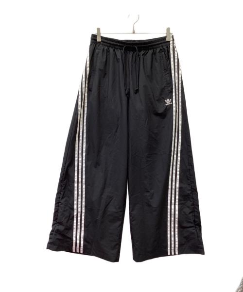 adidas（アディダス）adidas (アディダス) Adilenium オーバーサイズ トラックパンツ ブラック サイズ:Lの古着・服飾アイテム