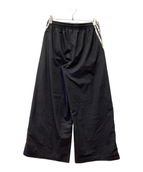 adidas（アディダス）adidas (アディダス) Adilenium オーバーサイズ トラックパンツ ブラック サイズ:Lの古着・服飾アイテム