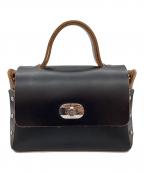 HENDER SCHEMEエンダースキーマ）の古着「アッセンブルハンドバッグ」｜ブラック