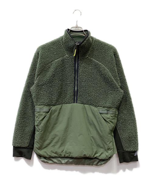 NEW BALANCE（ニューバランス）NEW BALANCE (ニューバランス) フリースジャケット グリーン サイズ:Sの古着・服飾アイテム