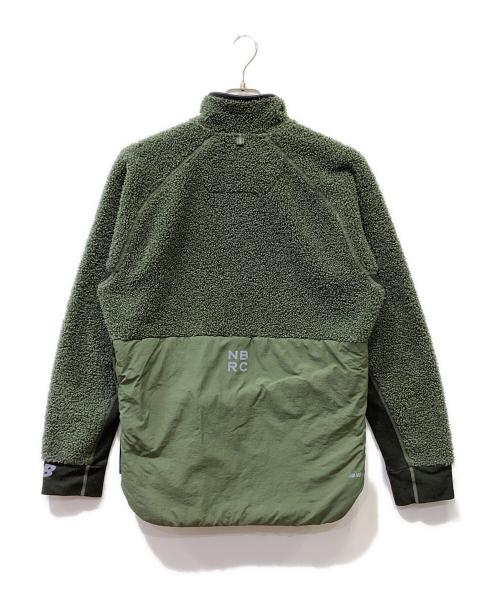 NEW BALANCE（ニューバランス）NEW BALANCE (ニューバランス) フリースジャケット グリーン サイズ:Sの古着・服飾アイテム