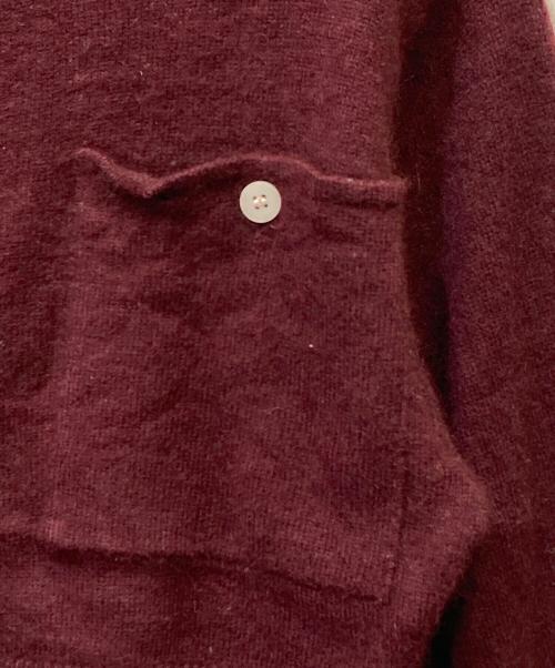 COCODEAL（ココディール）COCODEAL (ココディール) ニットショートカーディガン ボルドー サイズ:2の古着・服飾アイテム