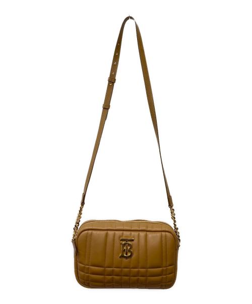 BURBERRY（バーバリー）BURBERRY (バーバリー) Ⅼolaキルティングショルダーバッグ ブラウンの古着・服飾アイテム