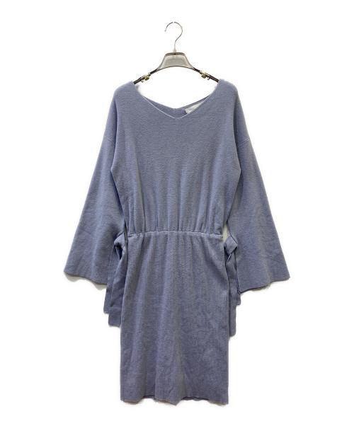 MERCURY DUO（マーキュリーデュオ）MERCURY DUO (マーキュリーデュオ) ニットワンピース ラベンダー サイズ:Freeの古着・服飾アイテム
