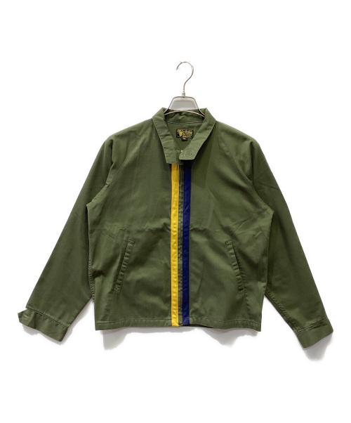 SUGAR CANE（シュガーケーン）SUGAR CANE (シュガーケーン) ジップアップジャケット グリーン サイズ:38Rの古着・服飾アイテム