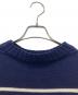 GUERNSEY WOOLLENS (ガンジーウーレンズ) ニット ネイビー サイズ:36：7000円