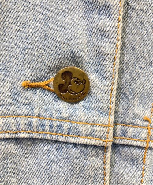 MICKEY&CO（ミッキー アンド コー）MICKEY&CO (ミッキー アンド コー) Vintage MICKEY デニムジャケット アイスブルー サイズ:不明の古着・服飾アイテム