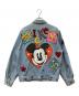 MICKEY&CO (ミッキー アンド コー) Vintage MICKEY デニムジャケット アイスブルー サイズ:不明：13000円