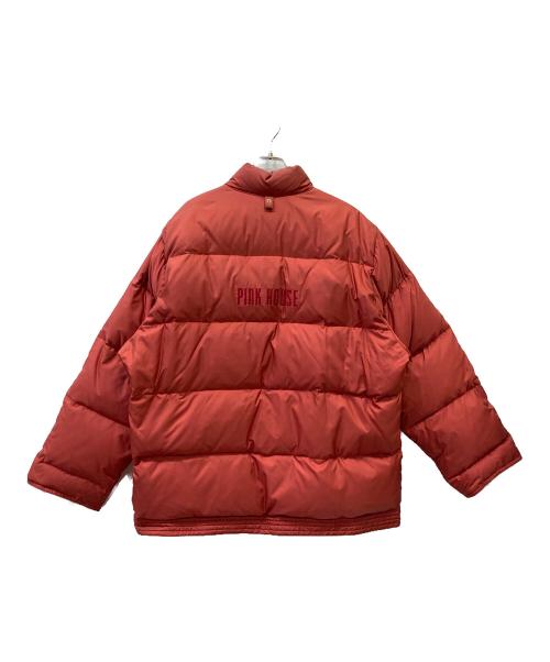 PINK HOUSE（ピンクハウス）PINK HOUSE (ピンクハウス) ダウンジャケット レッド サイズ:Fの古着・服飾アイテム