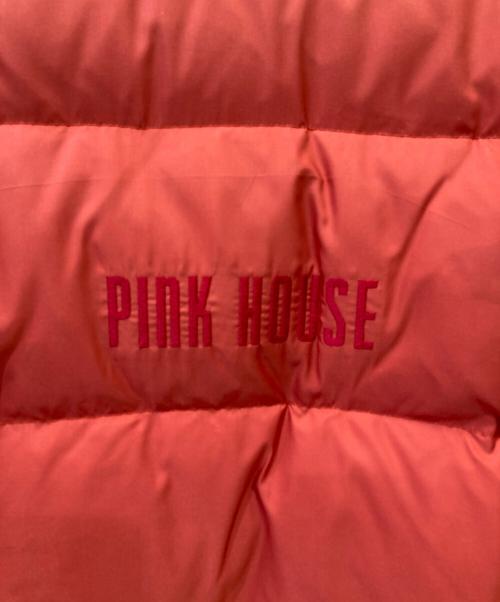 PINK HOUSE（ピンクハウス）PINK HOUSE (ピンクハウス) ダウンジャケット レッド サイズ:Fの古着・服飾アイテム
