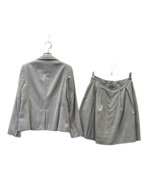theory luxe（セオリーリュクス）theory luxe (セオリーリュクス) ジャケット×スカートスーツ グレー サイズ:38の古着・服飾アイテム