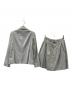 theory luxe (セオリーリュクス) ジャケット×スカートスーツ グレー サイズ:38：7000円
