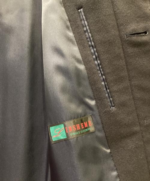 INSHEME（インシェイム）INSHEME (インシェイム) カシミヤコート ブラック サイズ:Lの古着・服飾アイテム