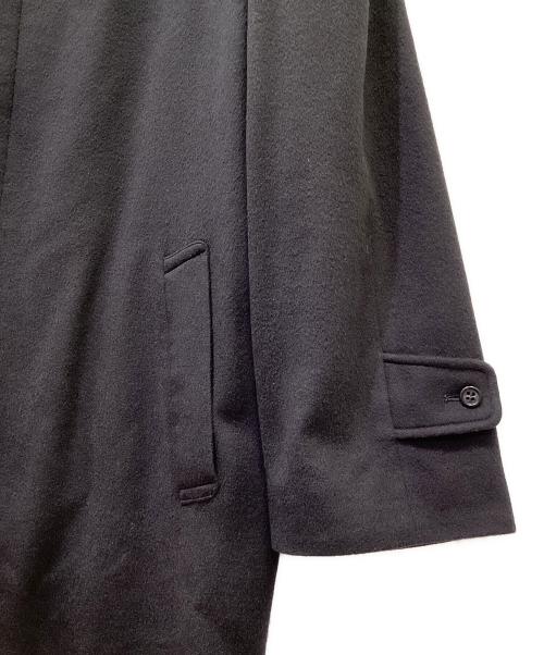 INSHEME（インシェイム）INSHEME (インシェイム) カシミヤコート ブラック サイズ:Lの古着・服飾アイテム