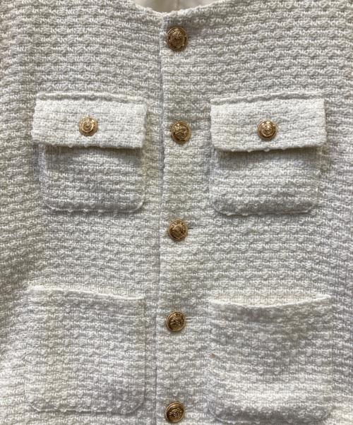 RANDEBOO（ランデブー）RANDEBOO (ランデブー) ジャケット ホワイト サイズ:Freeの古着・服飾アイテム