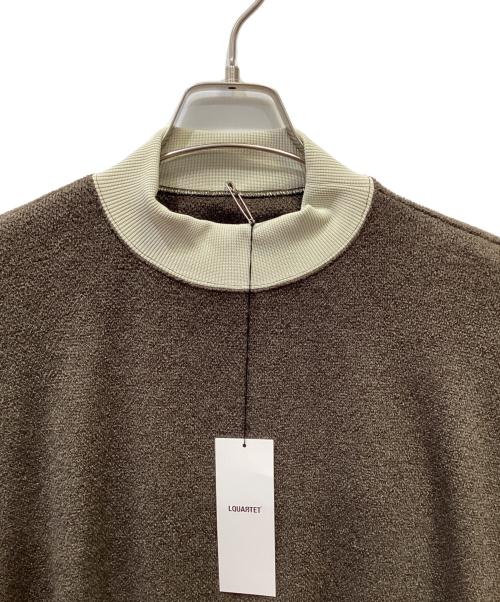 LQUARTET（エルカルテット）LQUARTET (エルカルテット) カットソー オリーブ サイズ:L 未使用品の古着・服飾アイテム