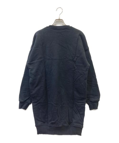DIESEL（ディーゼル）DIESEL (ディーゼル) スウェットワンピース ブラック サイズ:XSの古着・服飾アイテム