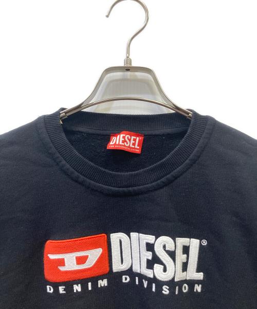 DIESEL（ディーゼル）DIESEL (ディーゼル) スウェットワンピース ブラック サイズ:XSの古着・服飾アイテム