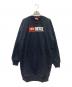 DIESEL（ディーゼル）の古着「スウェットワンピース」｜ブラック