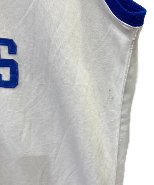 MITCHELL & NESS（ミッチェルアンドネス）MITCHELL & NESS (ミッチェルアンドネス) タンクトップ ホワイト×ブルー サイズ:不明の古着・服飾アイテム