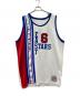 MITCHELL & NESS（ミッチェルアンドネス）の古着「タンクトップ」｜ホワイト×ブルー