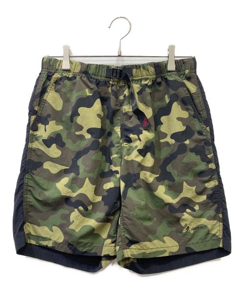 GRAMICCI（グラミチ）GRAMICCI (グラミチ) ナイロンハーフパンツ グリーン サイズ:Sの古着・服飾アイテム