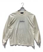 SAPEurサプール）の古着「ロングスリーブカットソー」｜アイボリー