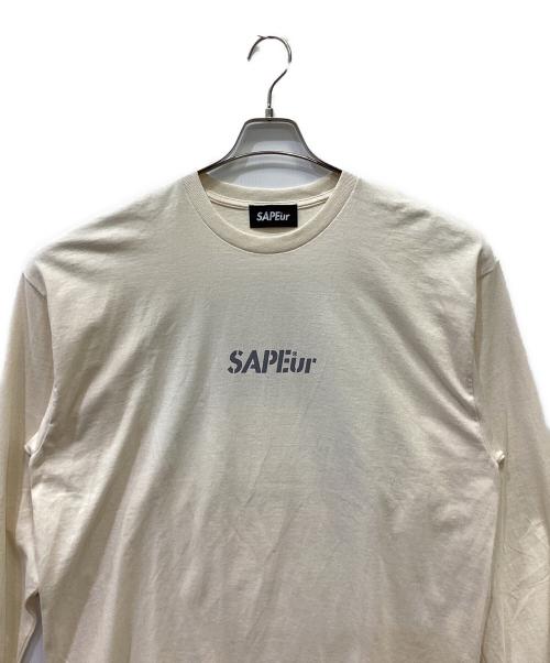 SAPEur（サプール）SAPEur (サプール) ロングスリーブカットソー アイボリー サイズ:-の古着・服飾アイテム