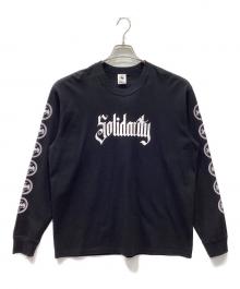 RATS SOLIDARITY（ラッツ）の古着「ロングスリーブカットソー」｜ブラック