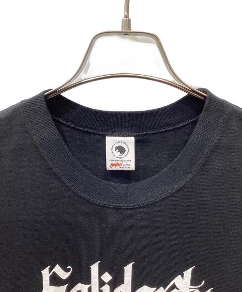 RATS SOLIDARITY（ラッツ）RATS SOLIDARITY (ラッツ) ロングスリーブカットソー ブラック サイズ:Lの古着・服飾アイテム