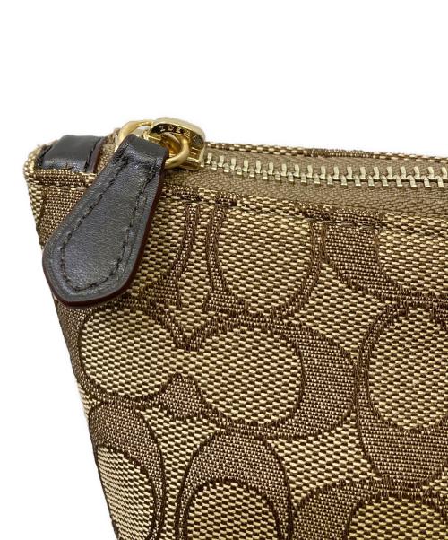 COACH（コーチ）COACH (コーチ) シグネチャー トートバッグ ブラウンの古着・服飾アイテム