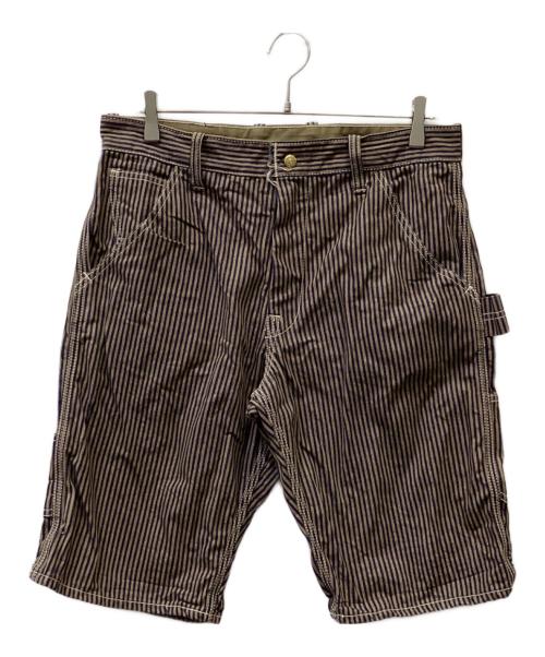 THE REAL McCOY'S（ザ・リアルマッコイズ）THE REAL McCOY'S (ザ・リアルマッコイズ) ヒッコリーパンツ ブラウン サイズ:32の古着・服飾アイテム