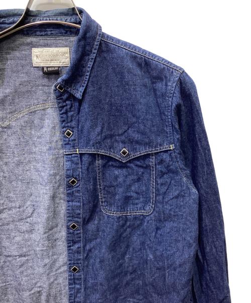NEIGHBORHOOD（ネイバーフッド）NEIGHBORHOOD (ネイバーフッド) デニムシャツ ネイビー サイズ:Mの古着・服飾アイテム