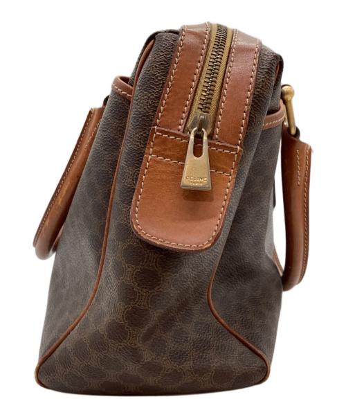 CELINE（セリーヌ）CELINE (セリーヌ) ミニボストンバッグ ブラウンの古着・服飾アイテム
