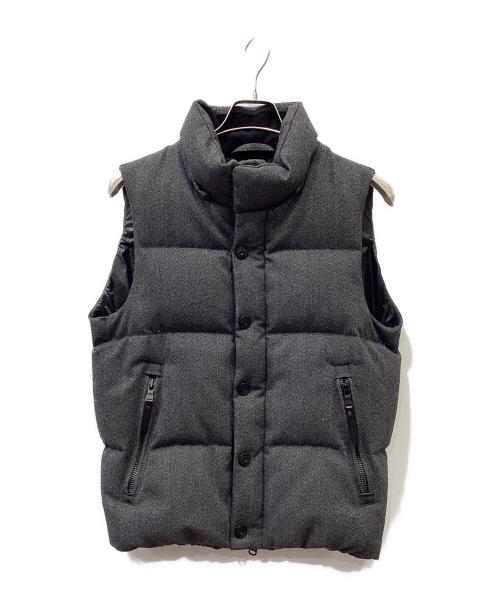 nano・universe（ナノ・ユニバース）nano・universe (ナノ・ユニバース) ダウンベスト グレー サイズ:Sの古着・服飾アイテム