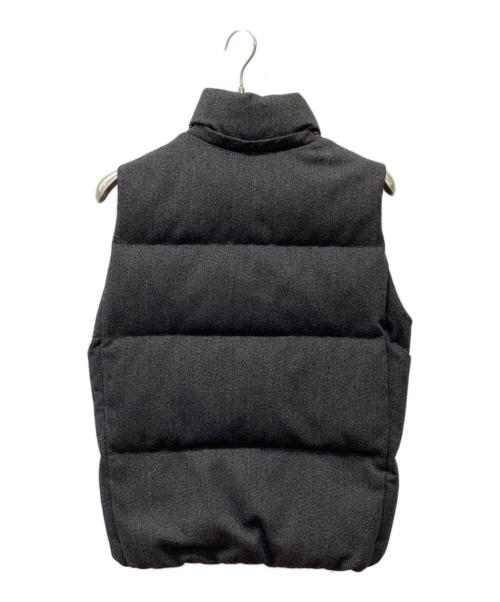 nano・universe（ナノ・ユニバース）nano・universe (ナノ・ユニバース) ダウンベスト グレー サイズ:Sの古着・服飾アイテム