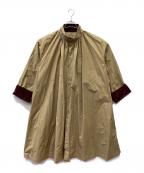 manonマノン）の古着「コート」｜カーキ