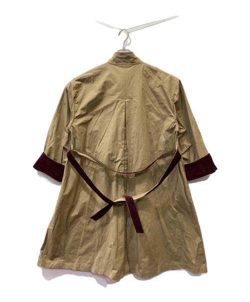 manon（マノン）manon (マノン) コート カーキ 未使用品の古着・服飾アイテム