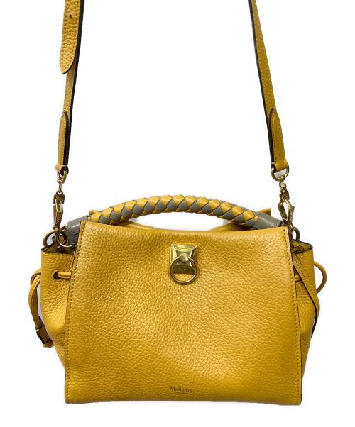 MULBERRY（マルベリー）MULBERRY (マルベリー) 2WAYショルダーバッグ イエローの古着・服飾アイテム