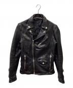 Murder Licenseマーダーライセンス）の古着「ダブルライダースジャケット」｜ブラック