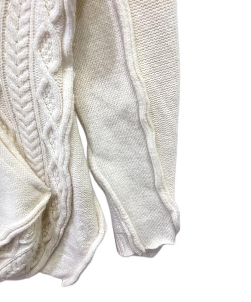 LIMI feu（リミフゥ）LIMI feu (リミフゥ) ウールニット アイボリー サイズ:-の古着・服飾アイテム