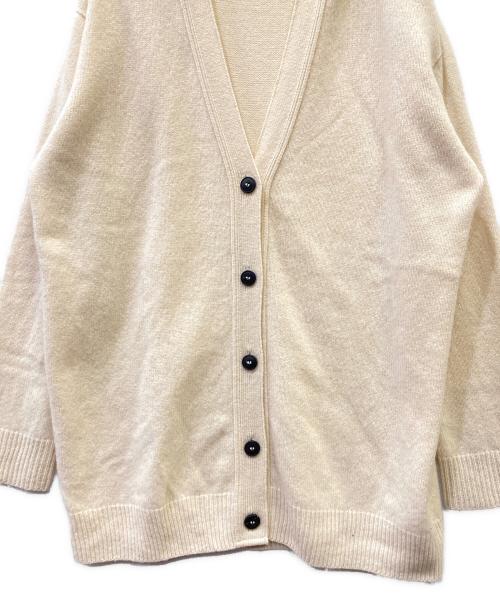 SUNSPEL（サンスペル）SUNSPEL (サンスペル) ラムウールニットカーディガン ベージュ サイズ:Mの古着・服飾アイテム